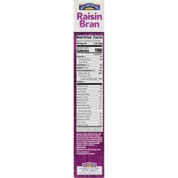 Hill Country Fare Raisin Bran Cereal, 16.6 oz