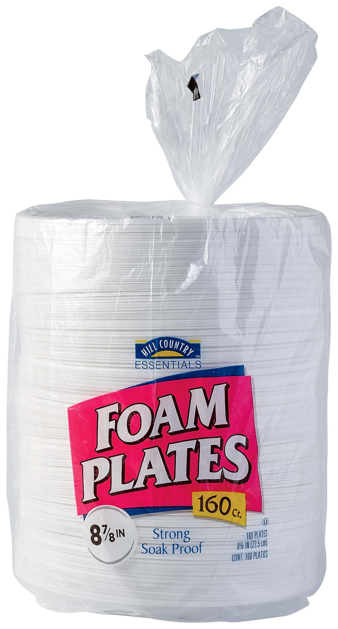 Foam Plates 150CT - Best Yet Brand