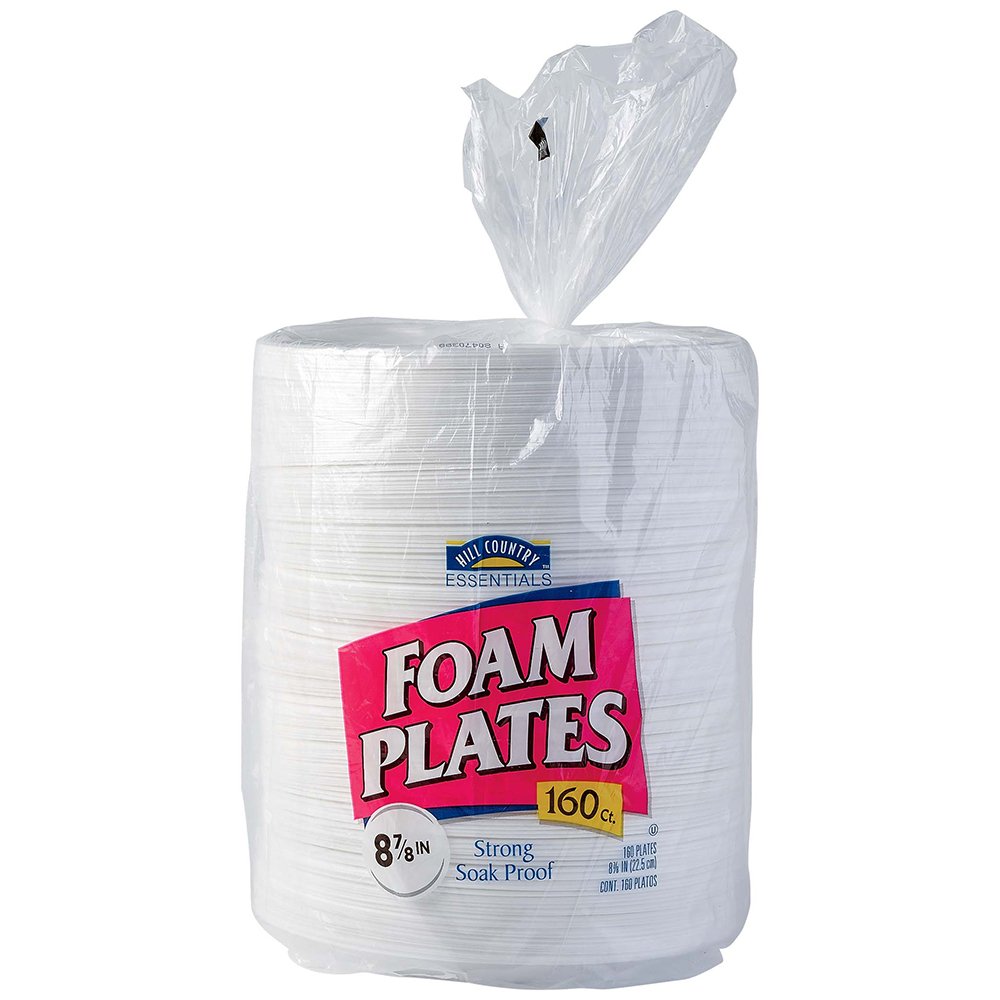 Wholesale Foam Plates For Retail & Food Service