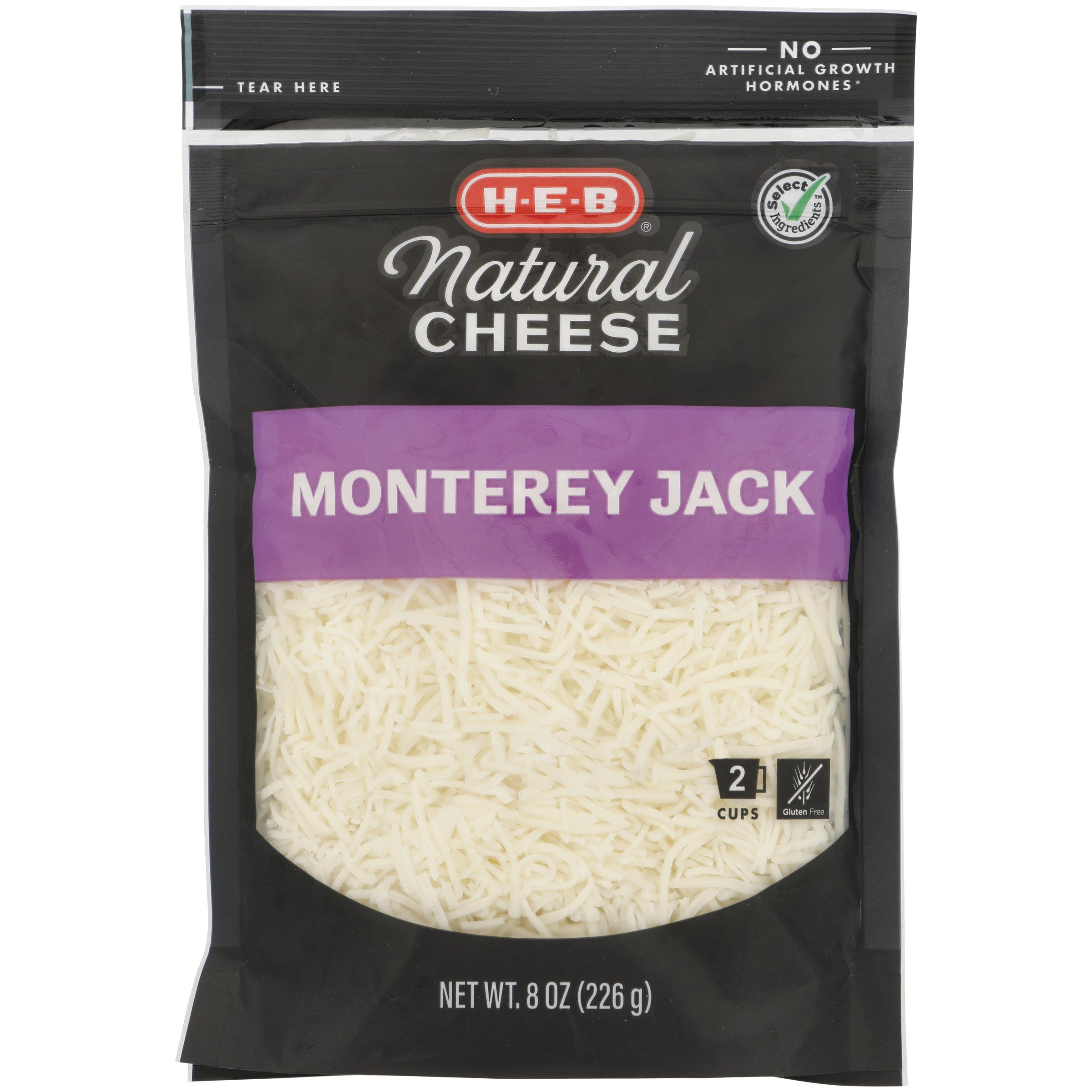 HEB Monterey Jack Shredded Cheese Shop Cheese at HEB