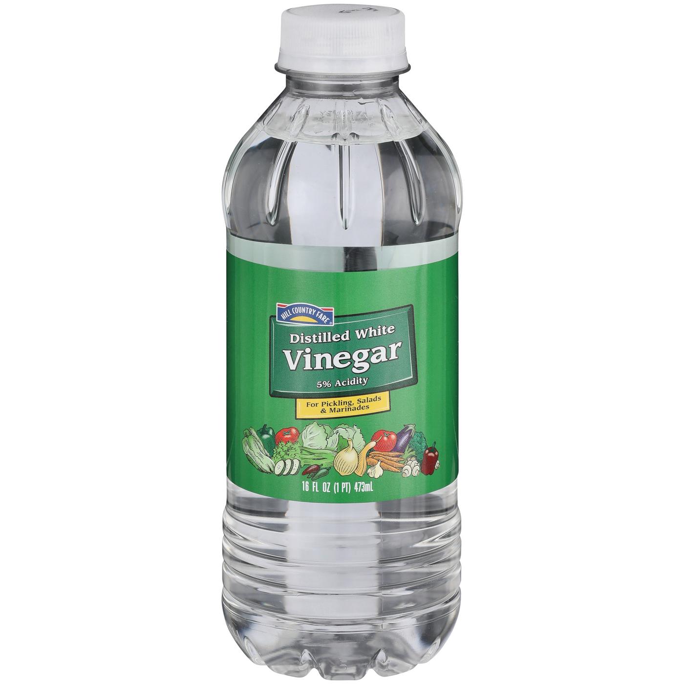 Hill Country Fare Distilled White Vinegar; image 1 of 2