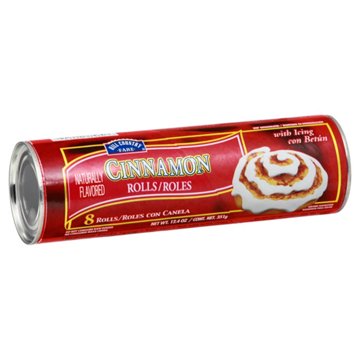 Hill Country Fare Cinnamon Rolls with Icing, 8 ct