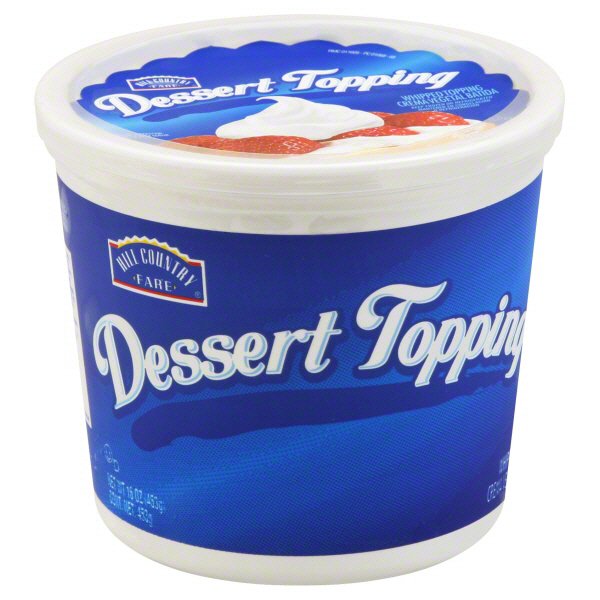 Hill Country Fare Whipped Dessert Topping Shop Ice Cream & Treats at