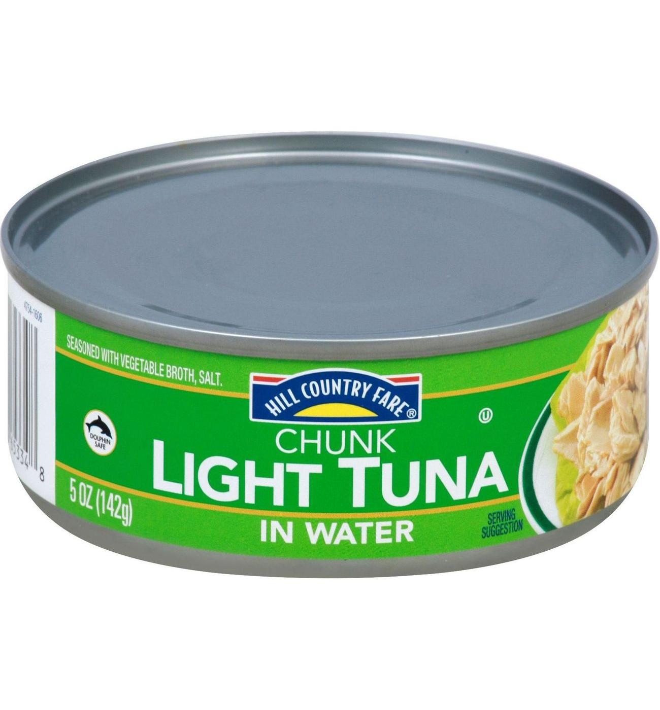 Hill Country Fare Chunk Light Tuna in Water; image 6 of 6