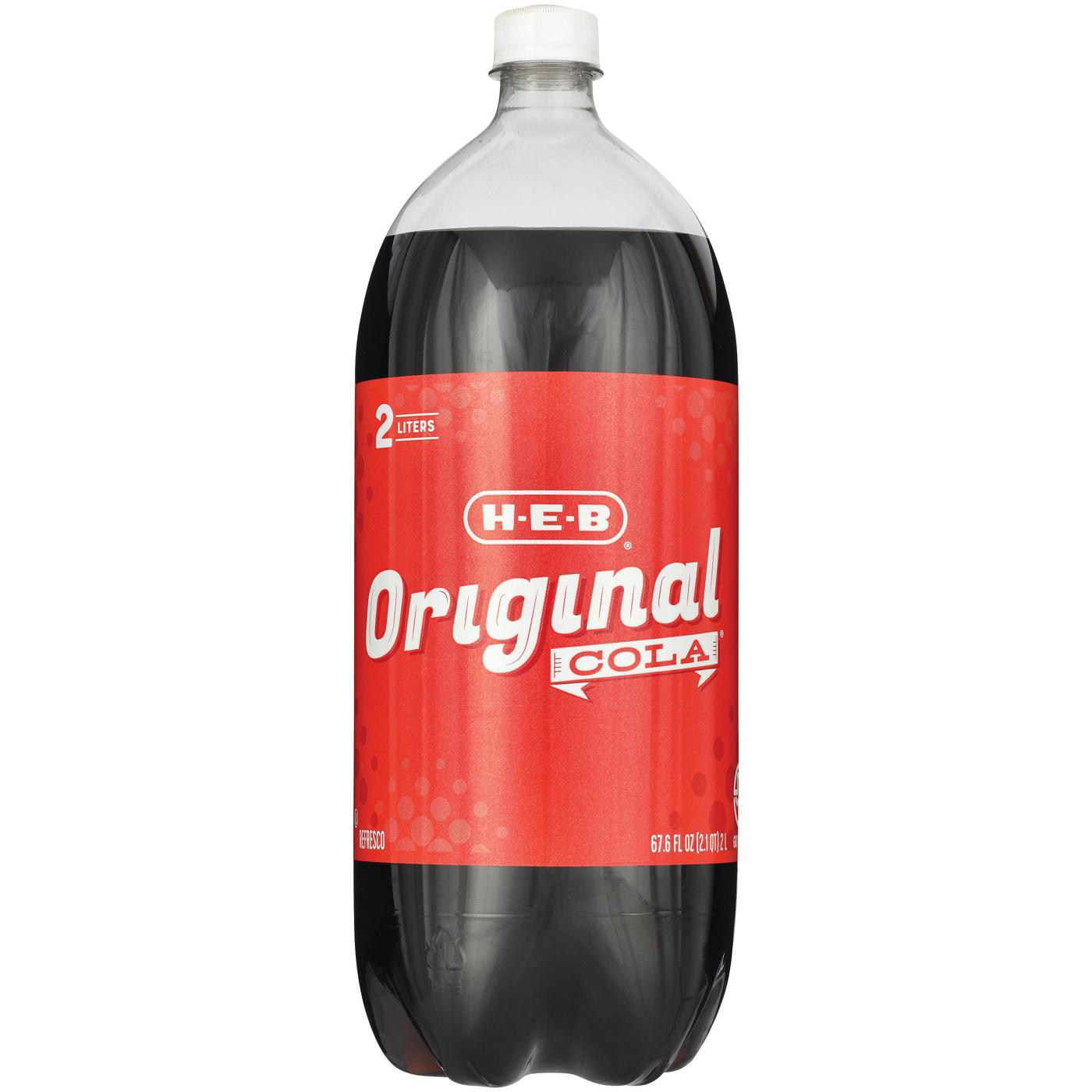 H-E-B Original Cola Soda; image 2 of 2