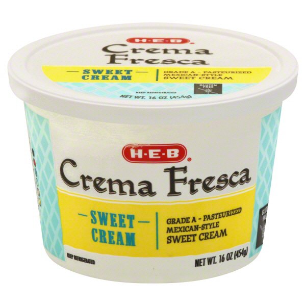 H-E-B Crema Fresca Sweet Cream - Shop Sour Cream At H-E-B