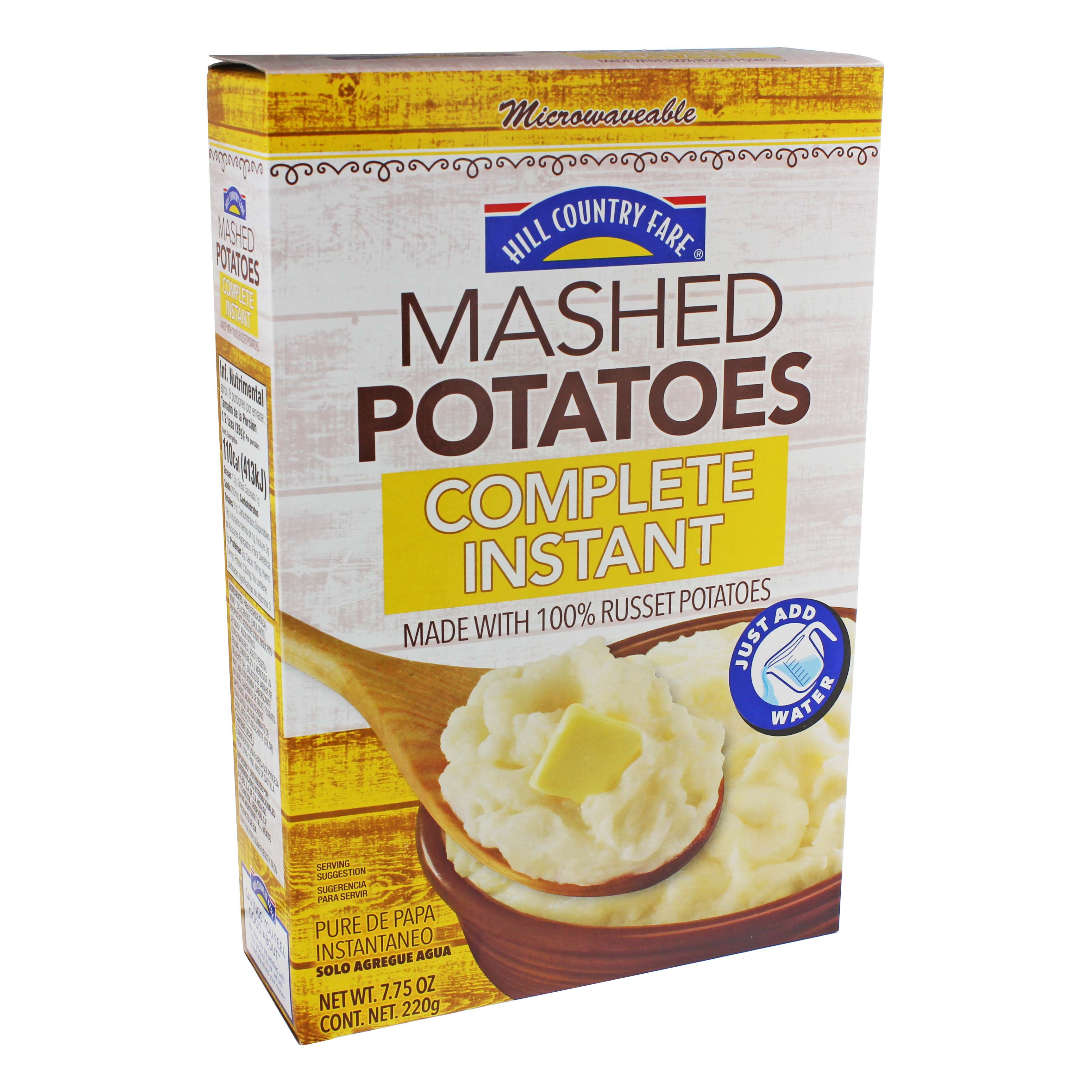 Heb instant 2024 mashed potatoes