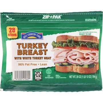 Hill Country Fare Turkey Breast Lunch Meat - Value Pack, 28 oz