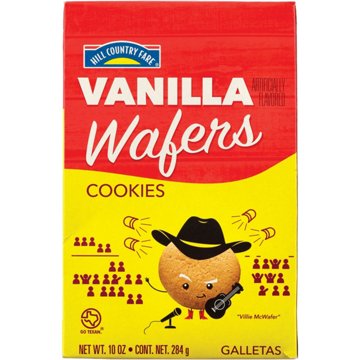 Hill Country Fare Vanilla Wafer Cookies, 10 oz