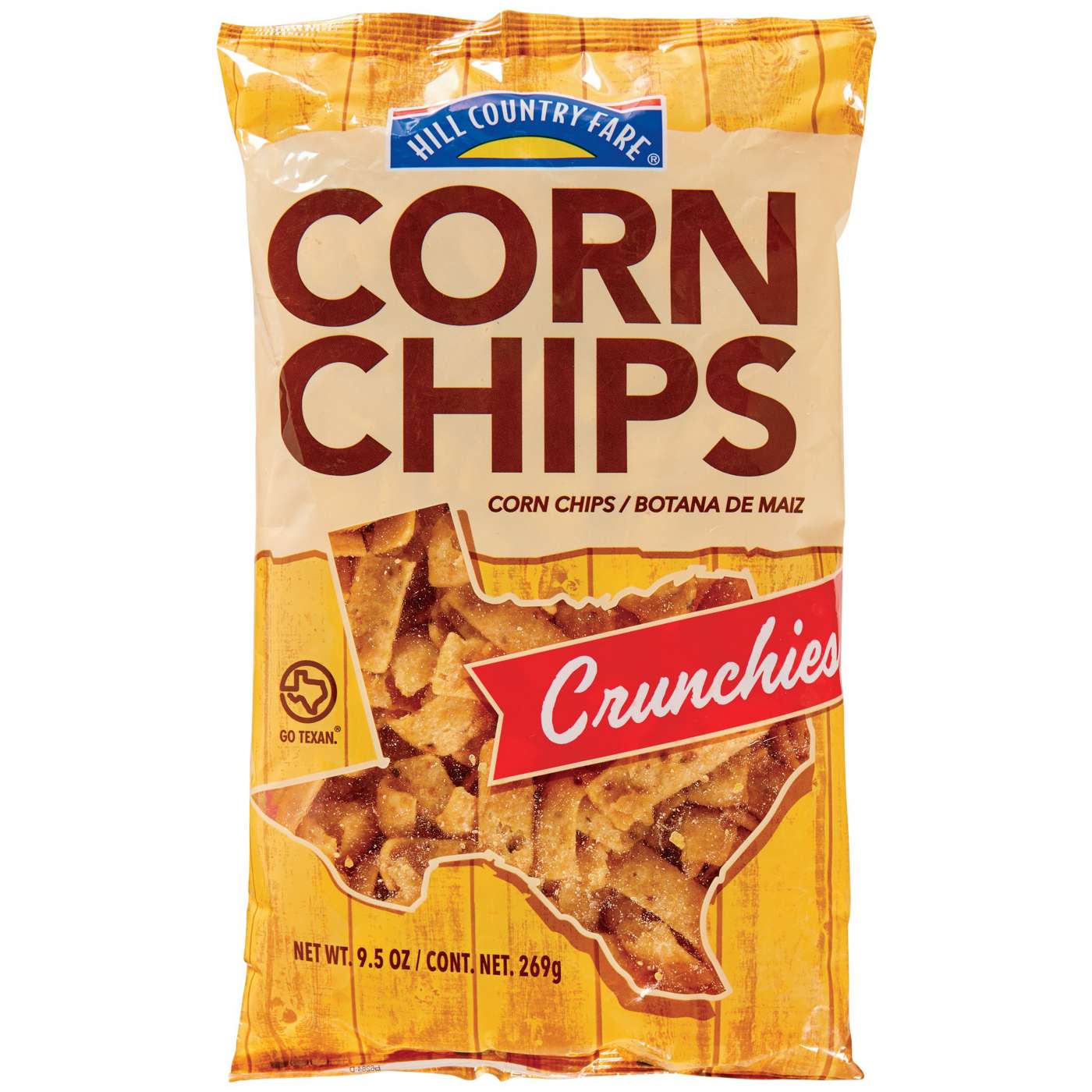 Hill Country Fare Corn Chips Crunchies; image 1 of 2