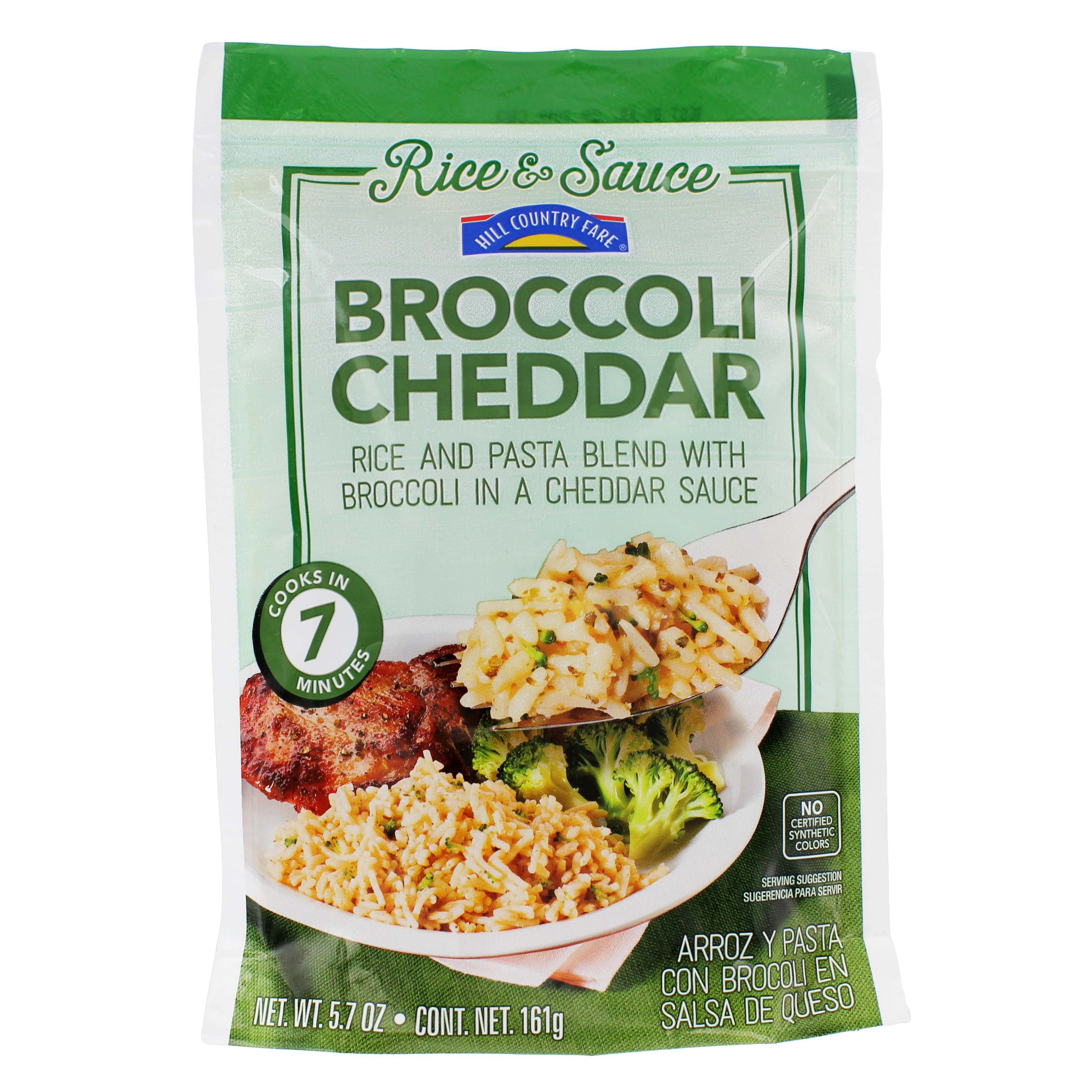 Hill Country Fare Cheddar Broccoli Rice - Shop Rice & Grains At H-E-B