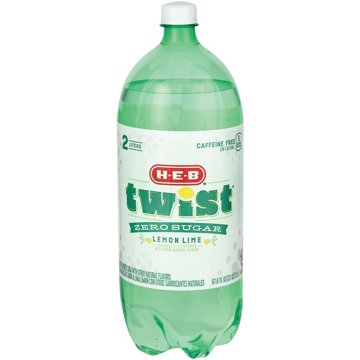 H-E-B Zero Sugar Twist Lemon Lime Soda
