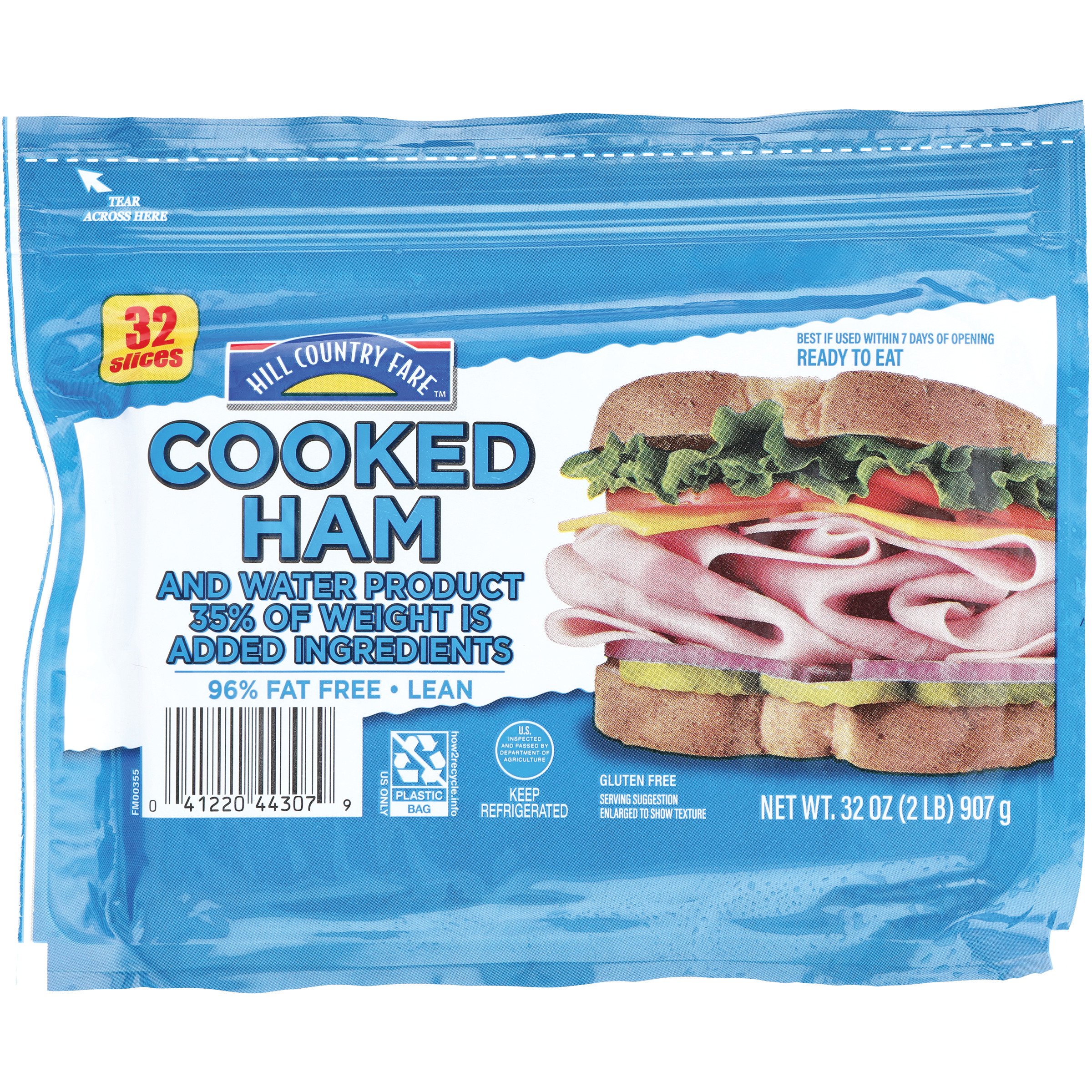 Hill Country Fare Cooked Ham Value Pack Shop Meat at HEB