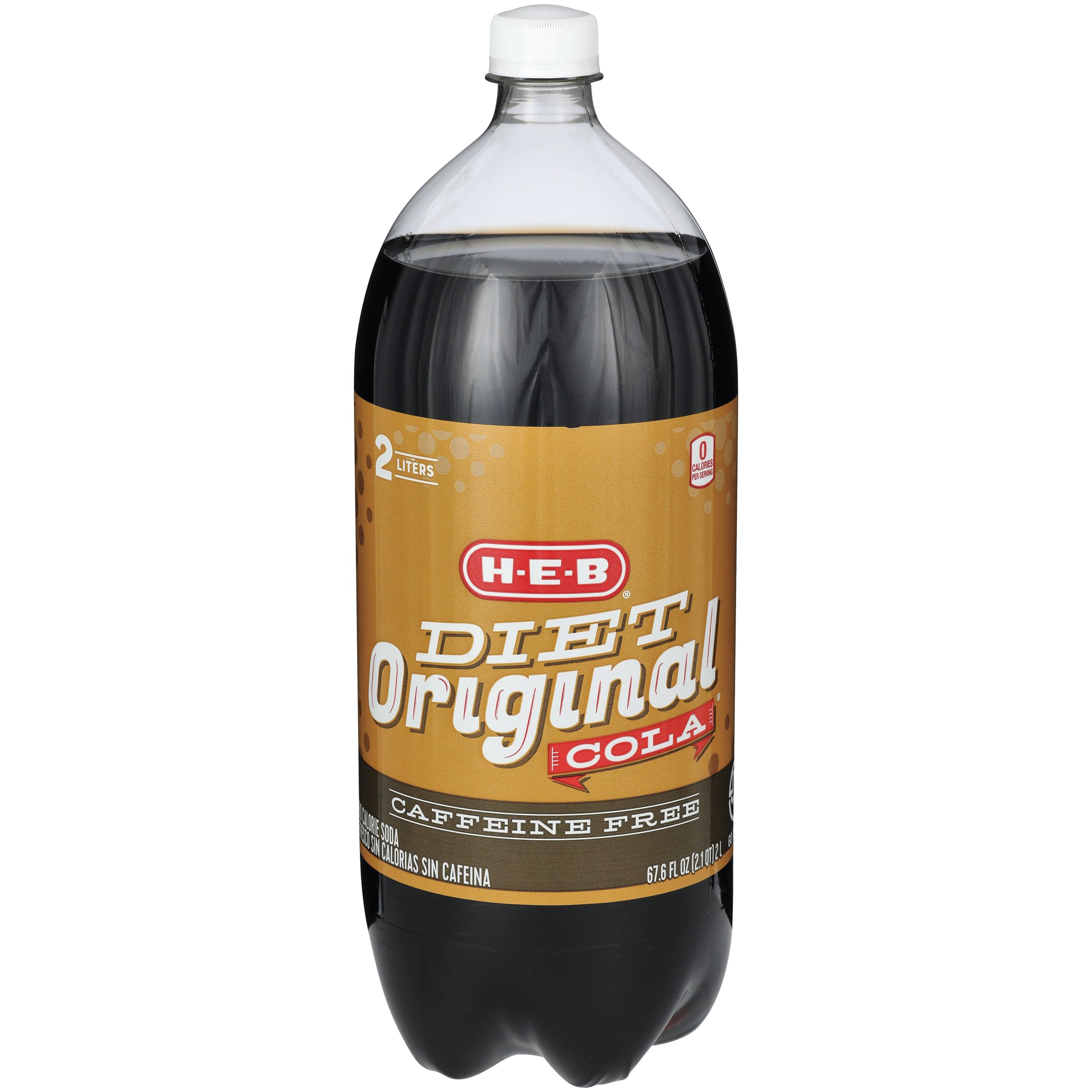 H-E-B Diet Caffeine Free Original Cola - Shop Soda At H-E-B