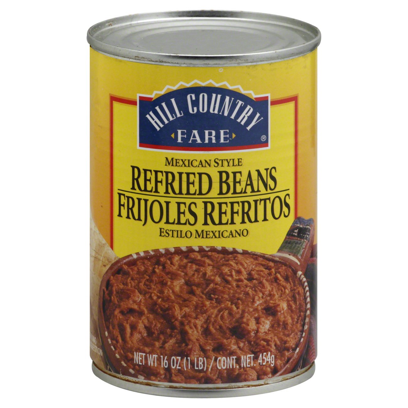 Hill Country Fare Mexican Style Refried Beans Shop Beans & Legumes at