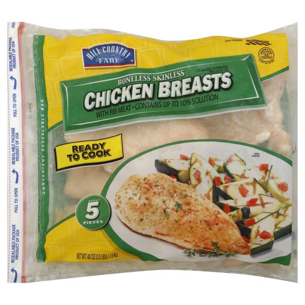 Hill Country Fare Boneless Skinless Chicken Breasts Shop Chicken at HEB