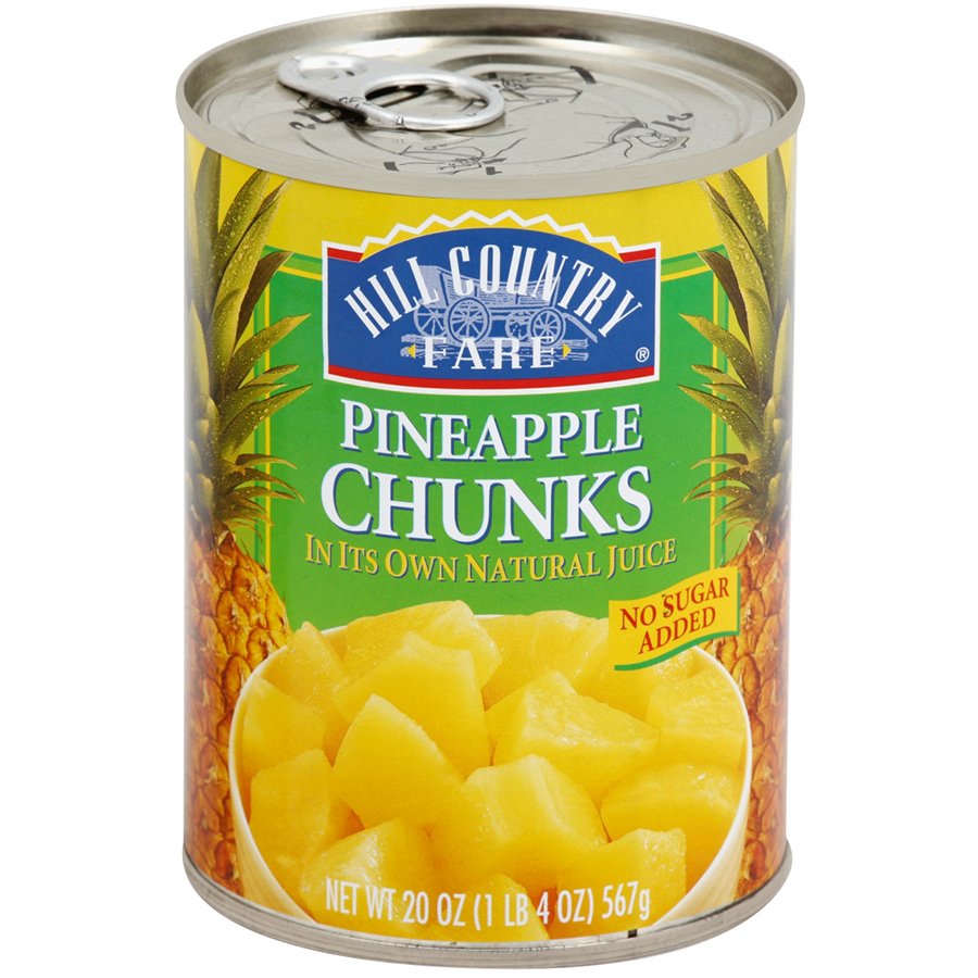 pineapple chunks