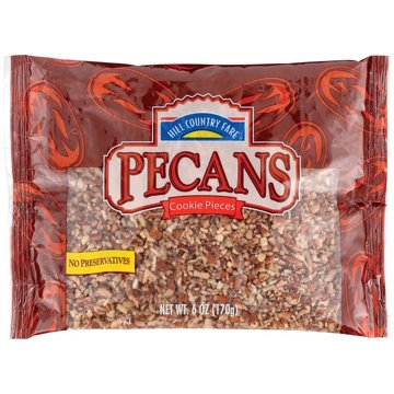 Hill Country Fare Pecan Cookie Pieces, 6 oz