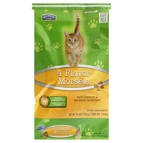 Hill Country Fare 4 Flavor Morsels Cat Food Shop Cats At H E B