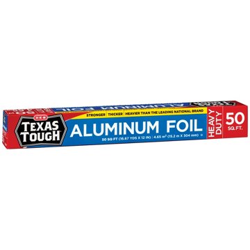 H-E-B Texas Tough Heavy Duty 12" Aluminum Foil, 50 sq ft