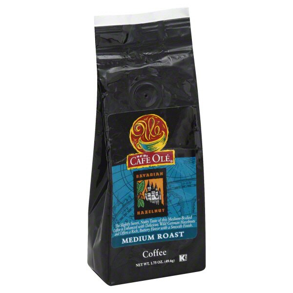 H-E-B Cafe Ole Cafe Ole Bavarian Hazelnut Coffee Trial Size - Shop ...