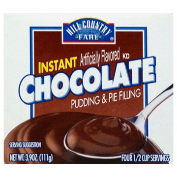 Hill Country Fare Instant Chocolate Pudding Mix, 3.9 oz