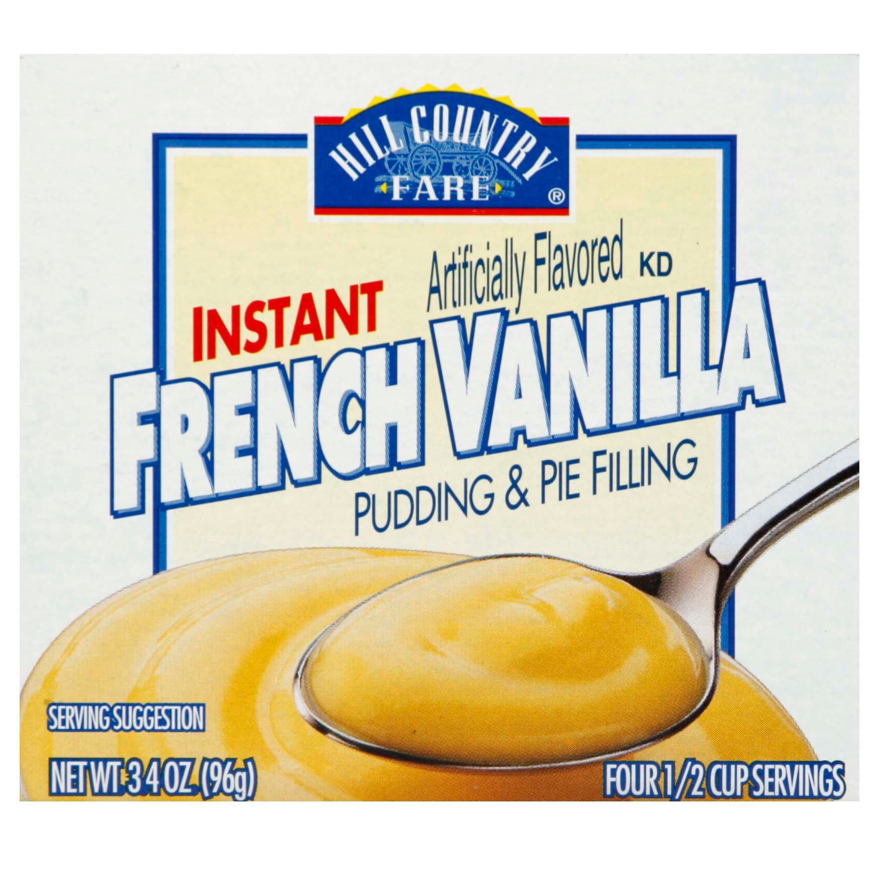 Hill Country Fare French Vanilla Instant Pudding Mix Shop Pudding