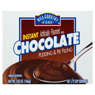 Hill Country Fare Instant Chocolate Pudding Mix, 5.85 oz