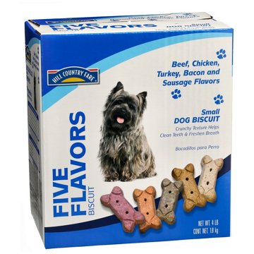Hill Country Fare Five Flavors Small Dog Biscuits, 4 lb