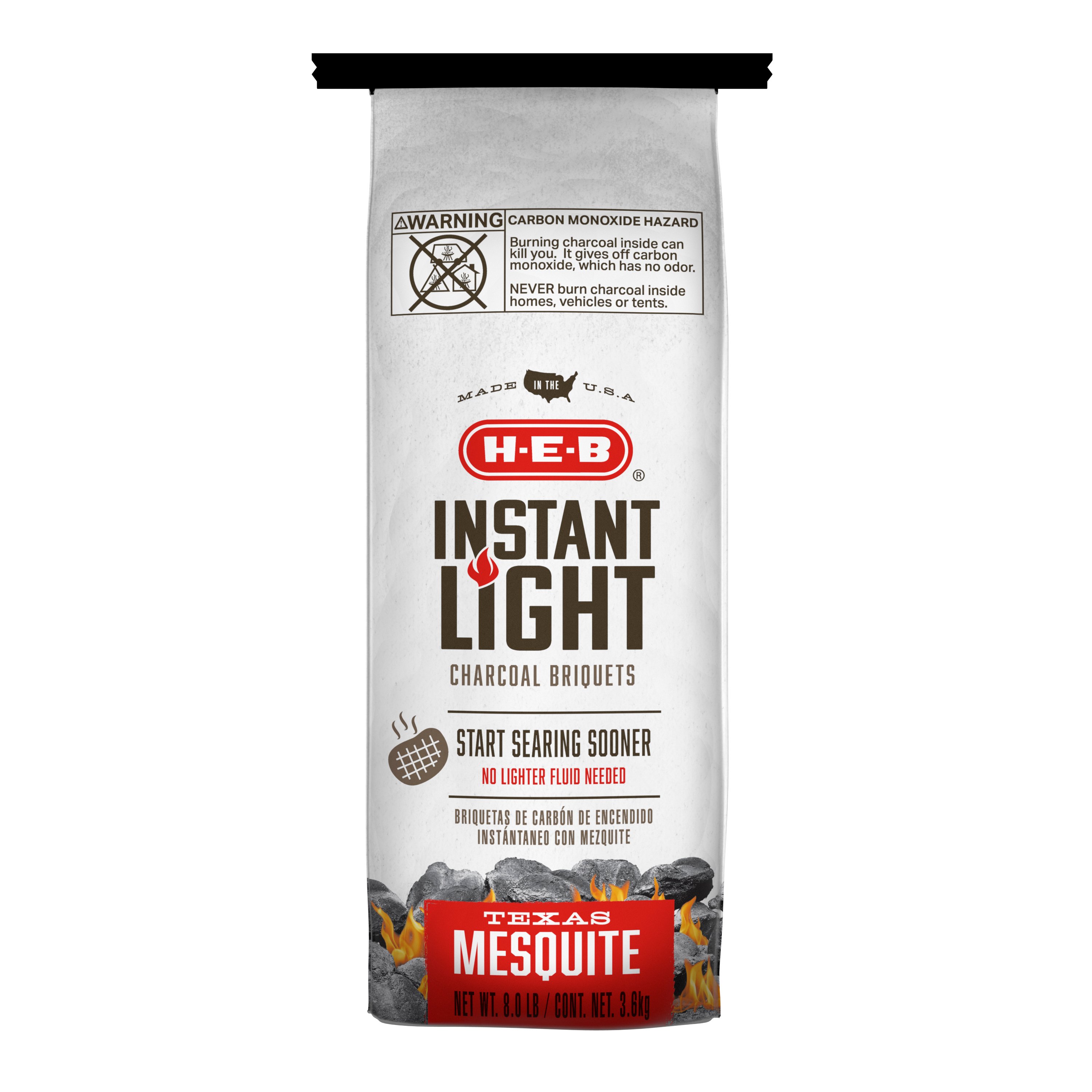 instant light charcoal