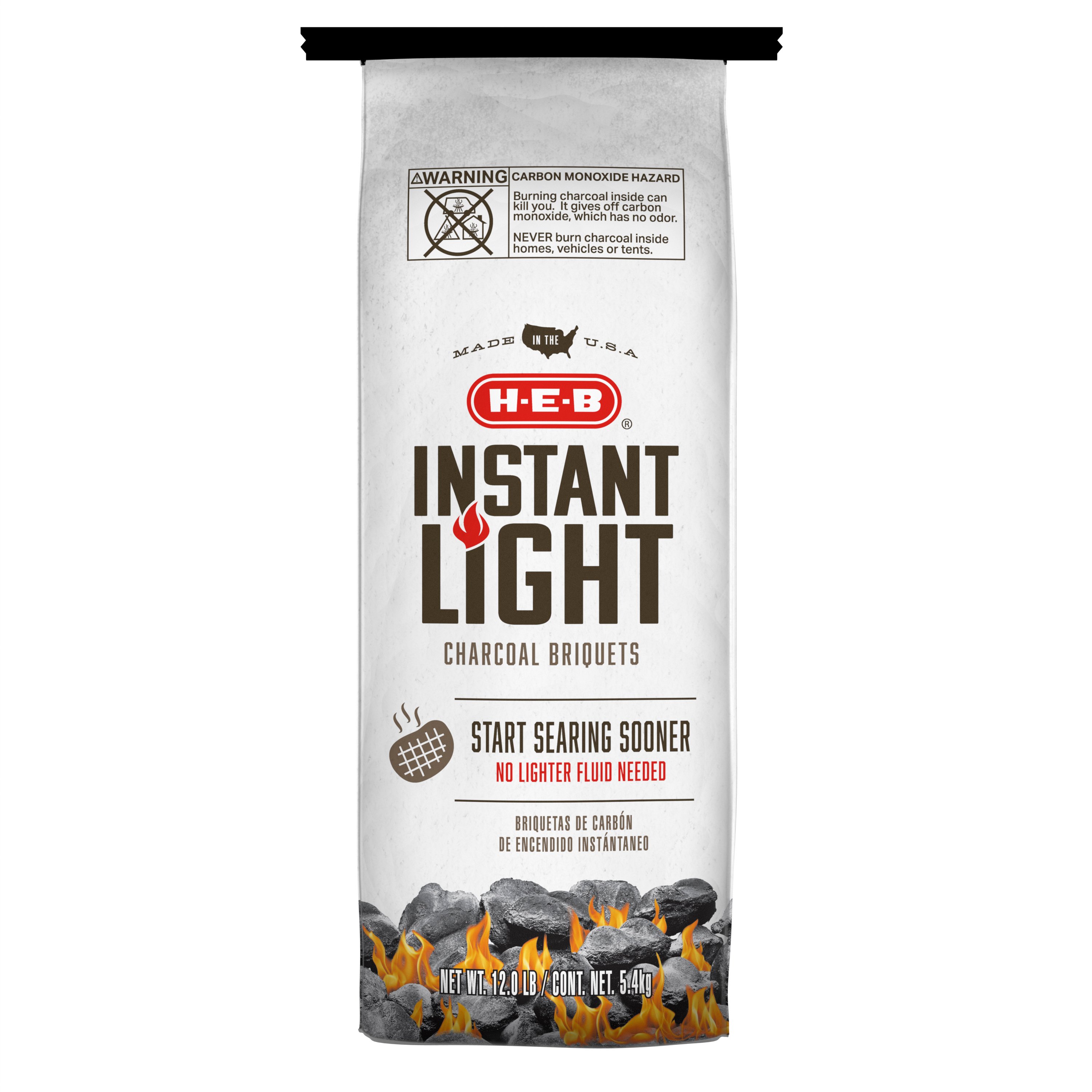 Instant light clearance coal