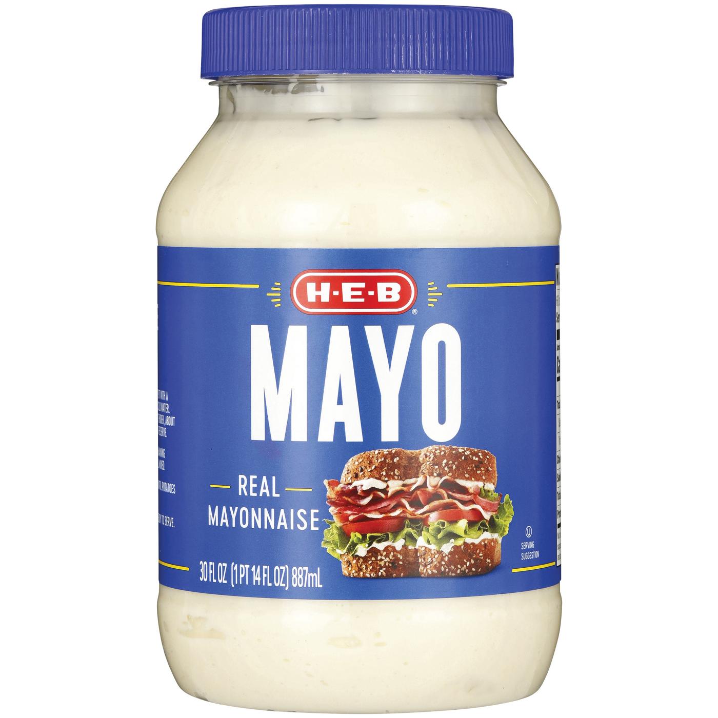 H-E-B Real Mayonnaise; image 1 of 2