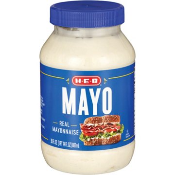 H-E-B Real Mayonnaise, 30 oz