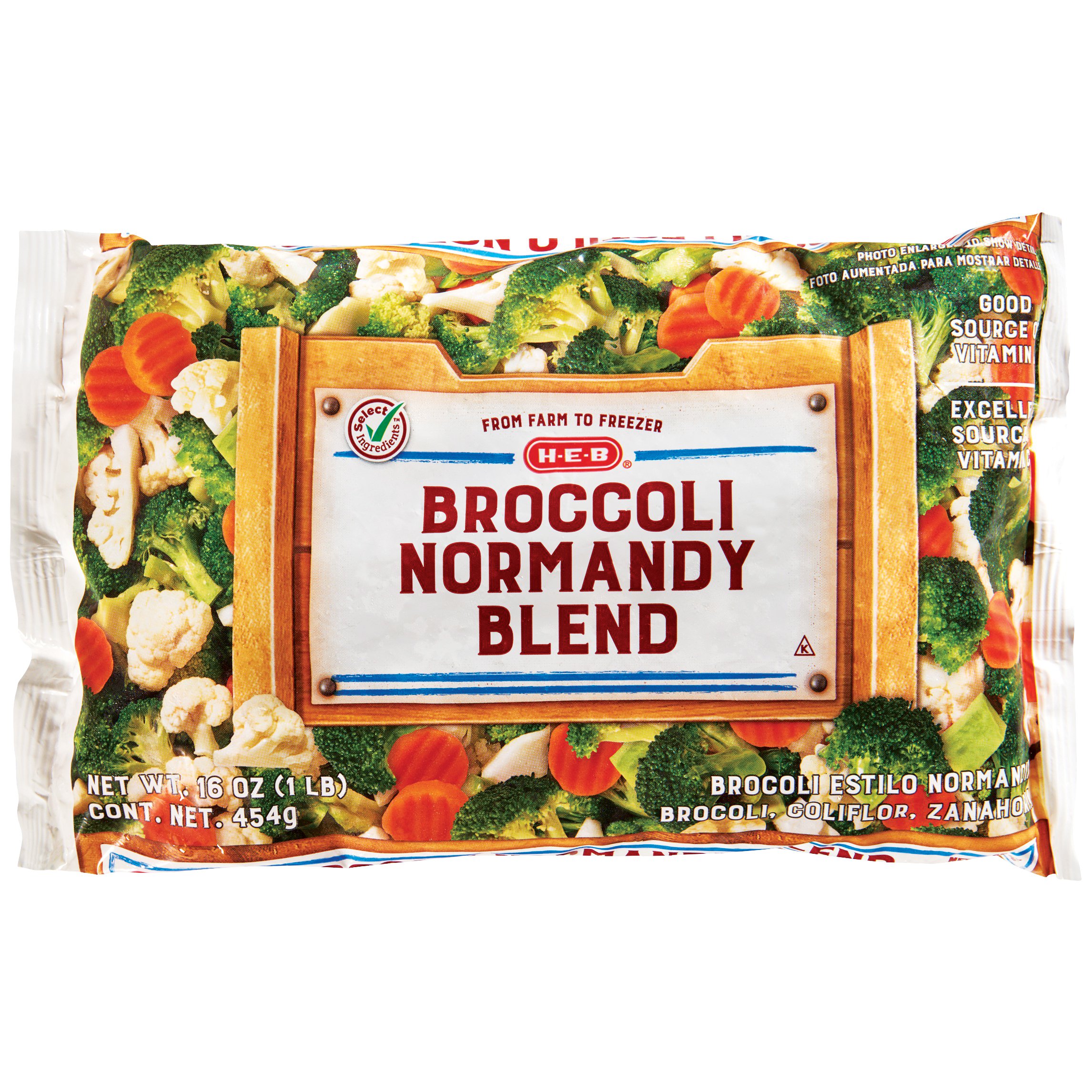 HEB Select Ingredients Broccoli Normandy Blend Shop Mixed