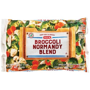 H-E-B Frozen Broccoli Normandy Blend, 16 oz