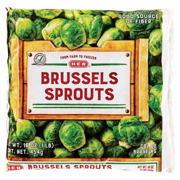 H-E-B Frozen Brussels Sprouts, 16 oz