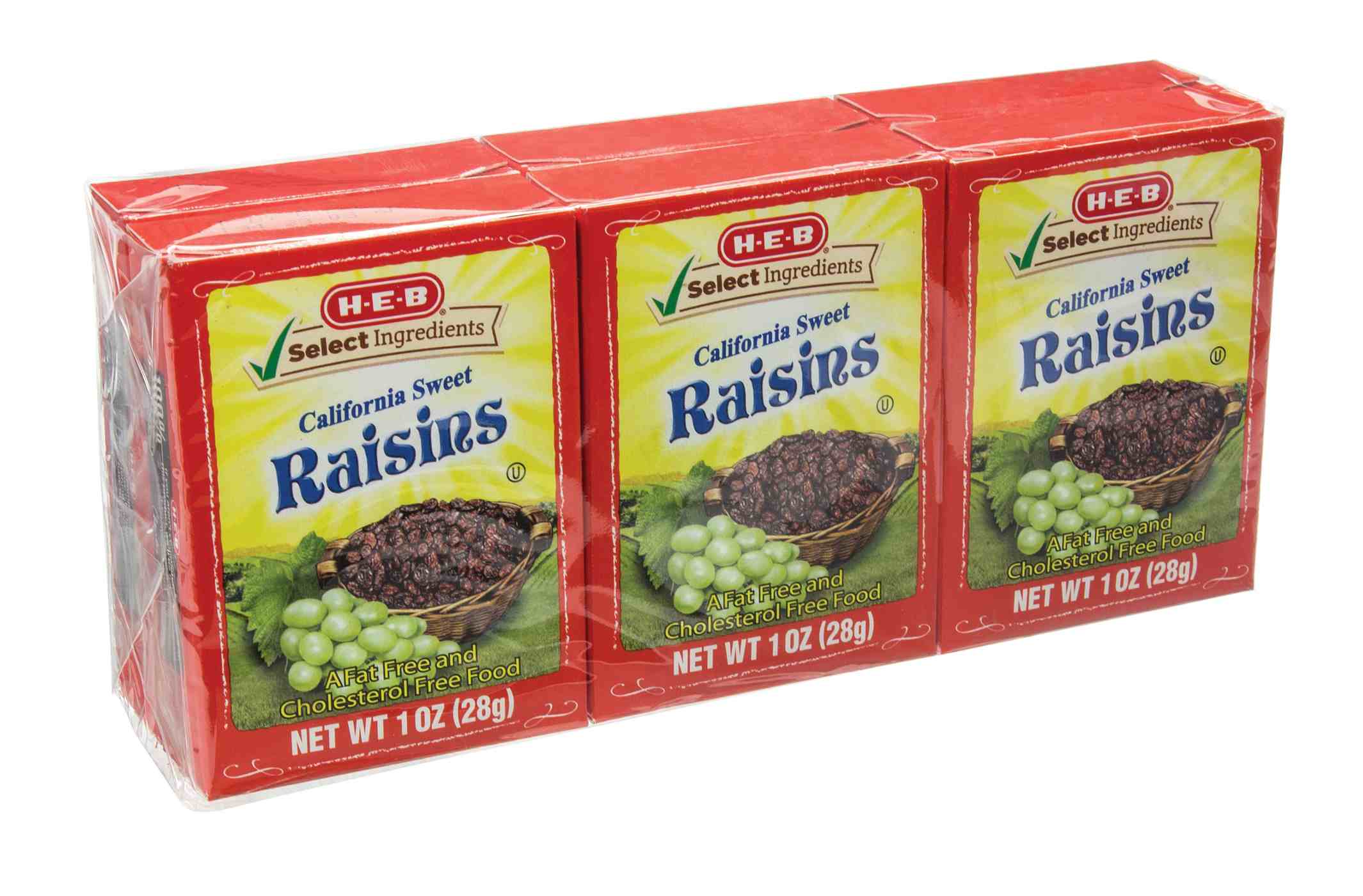 H-E-B California Sweet Raisins; image 1 of 2