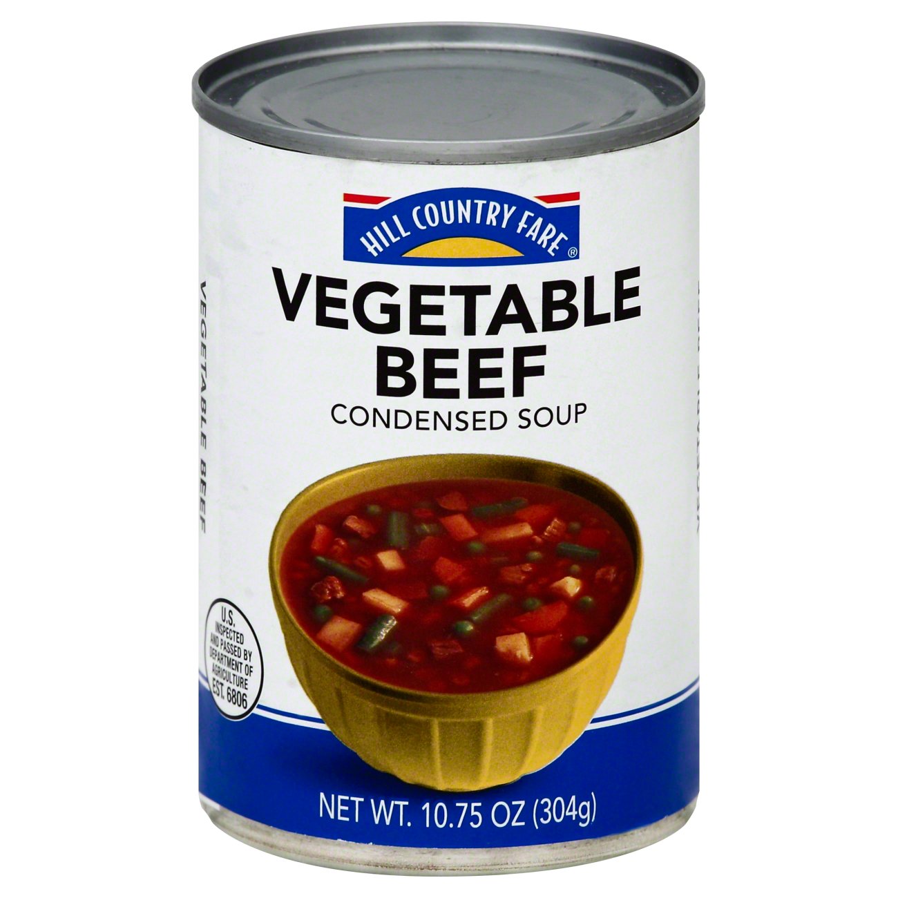 Campbell's Red And White Condensed Vegetable Beef Soup ppgbbe