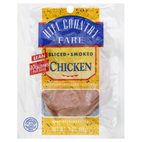 Hill Country Fare Sliced Smoked Chicken - Shop Meat At H-E-B