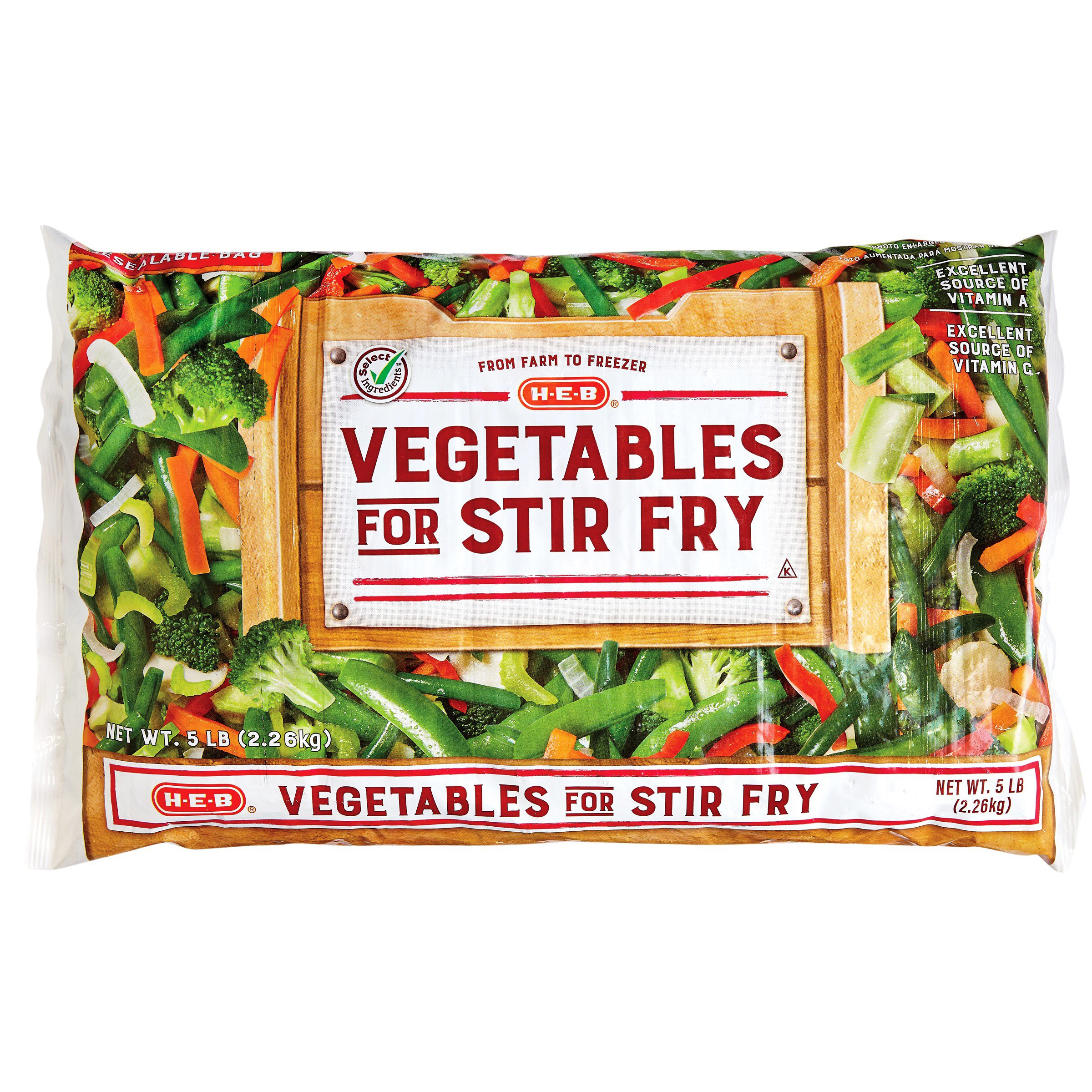 HEB Select Ingredients Vegetables for Stir Fry Shop Mixed