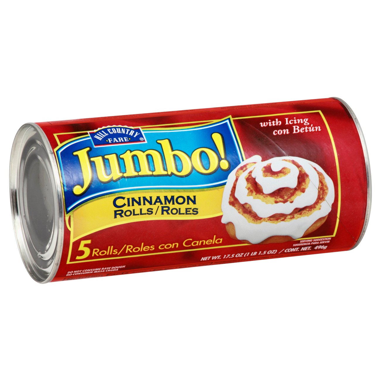 Hill Country Fare Jumbo! Cinnamon Rolls With Icing Shop Biscuit