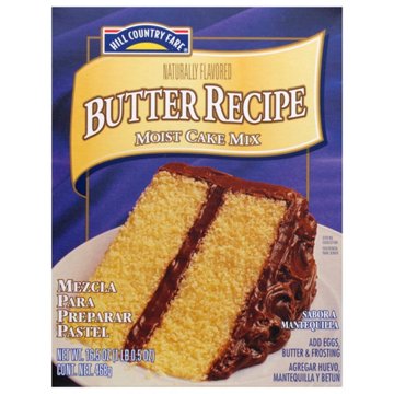 Hill Country Fare Moist Butter Recipe Cake Mix