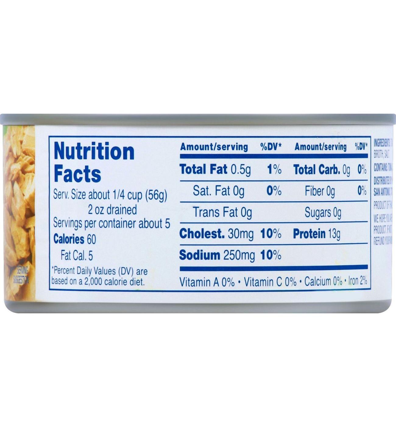 Hill Country Fare Chunk Light Tuna in Water; image 3 of 5