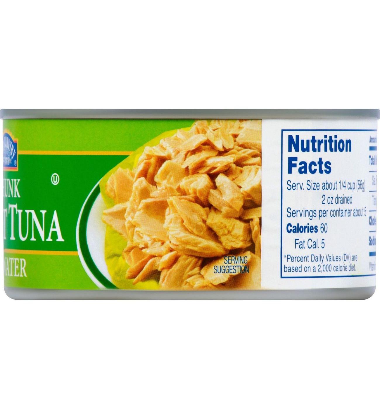 Hill Country Fare Chunk Light Tuna in Water; image 5 of 5