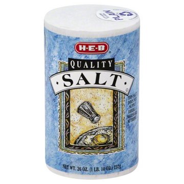 H-E-B Salt, 26 oz