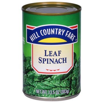 Hill Country Fare Leaf Spinach, 13.5 oz