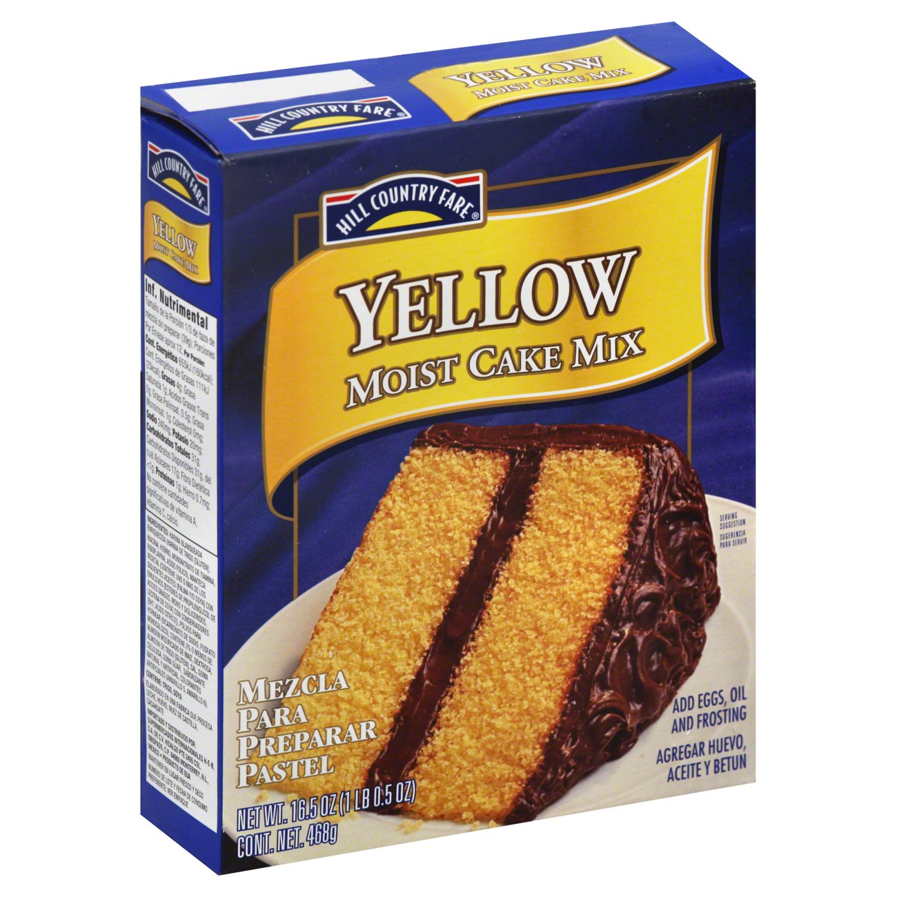 Hill Country Fare Yellow Moist Cake Mix - Shop Baking Mixes at H-E-B