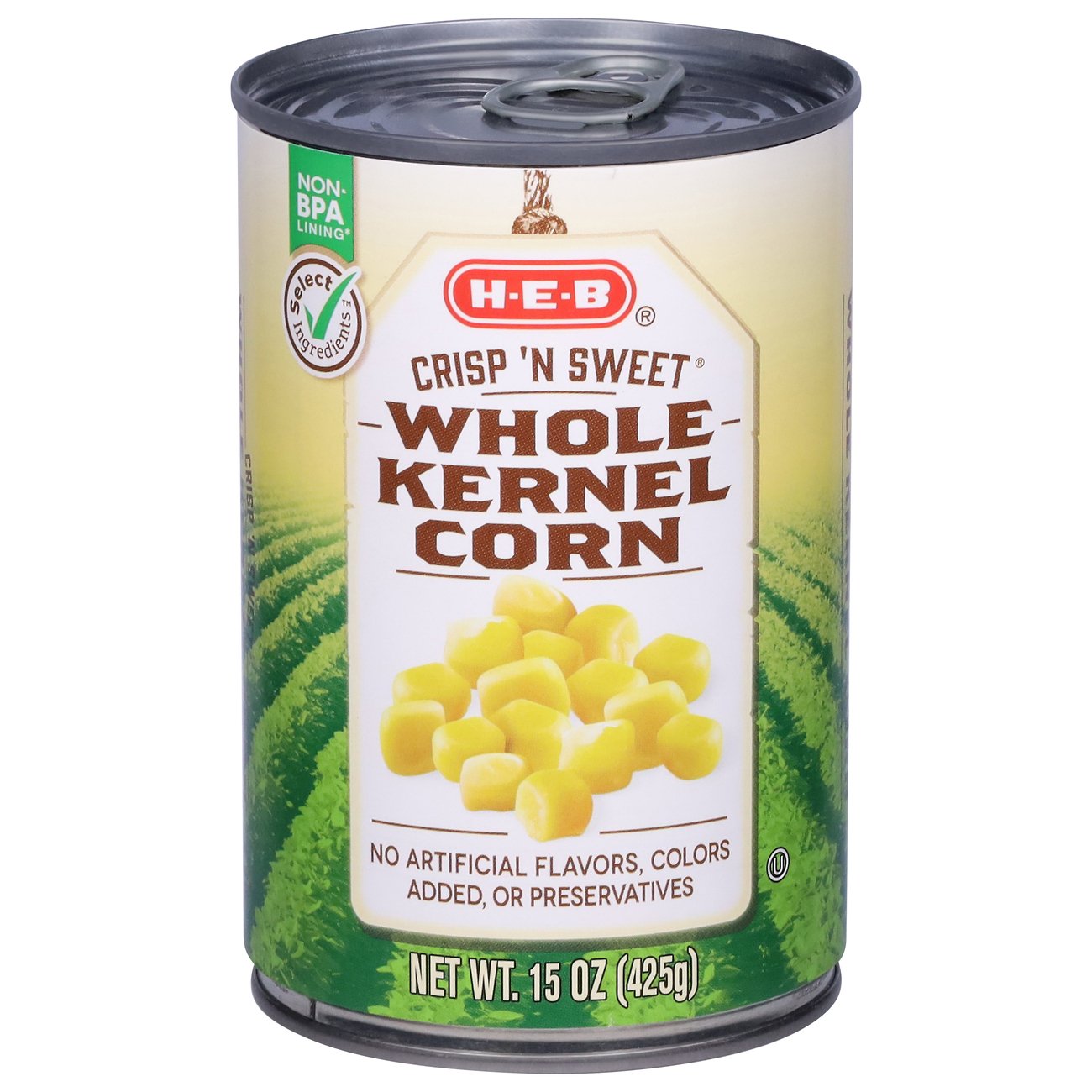 HEB Select Ingredients Crisp N' Sweet Whole Kernel Corn Shop Canned