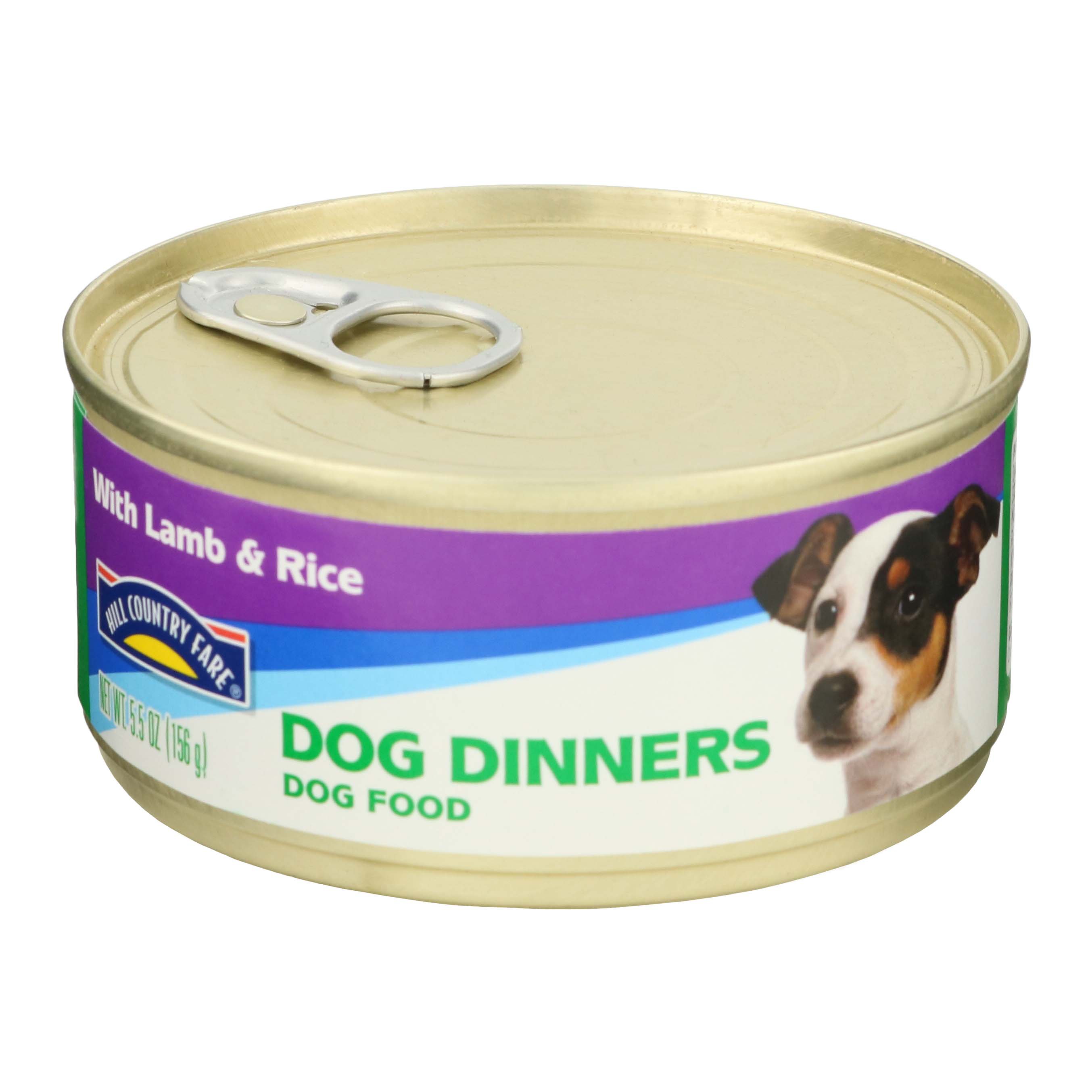 Hill Country Fare Dog Dinners with Lamb & Rice Wet Dog Food - Shop Dogs at H-E-B