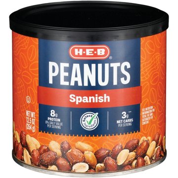 H-E-B Spanish Peanuts, 12.5 oz